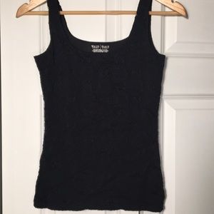 WHITE HOUSE BLACK MARKET Eyelet Tank